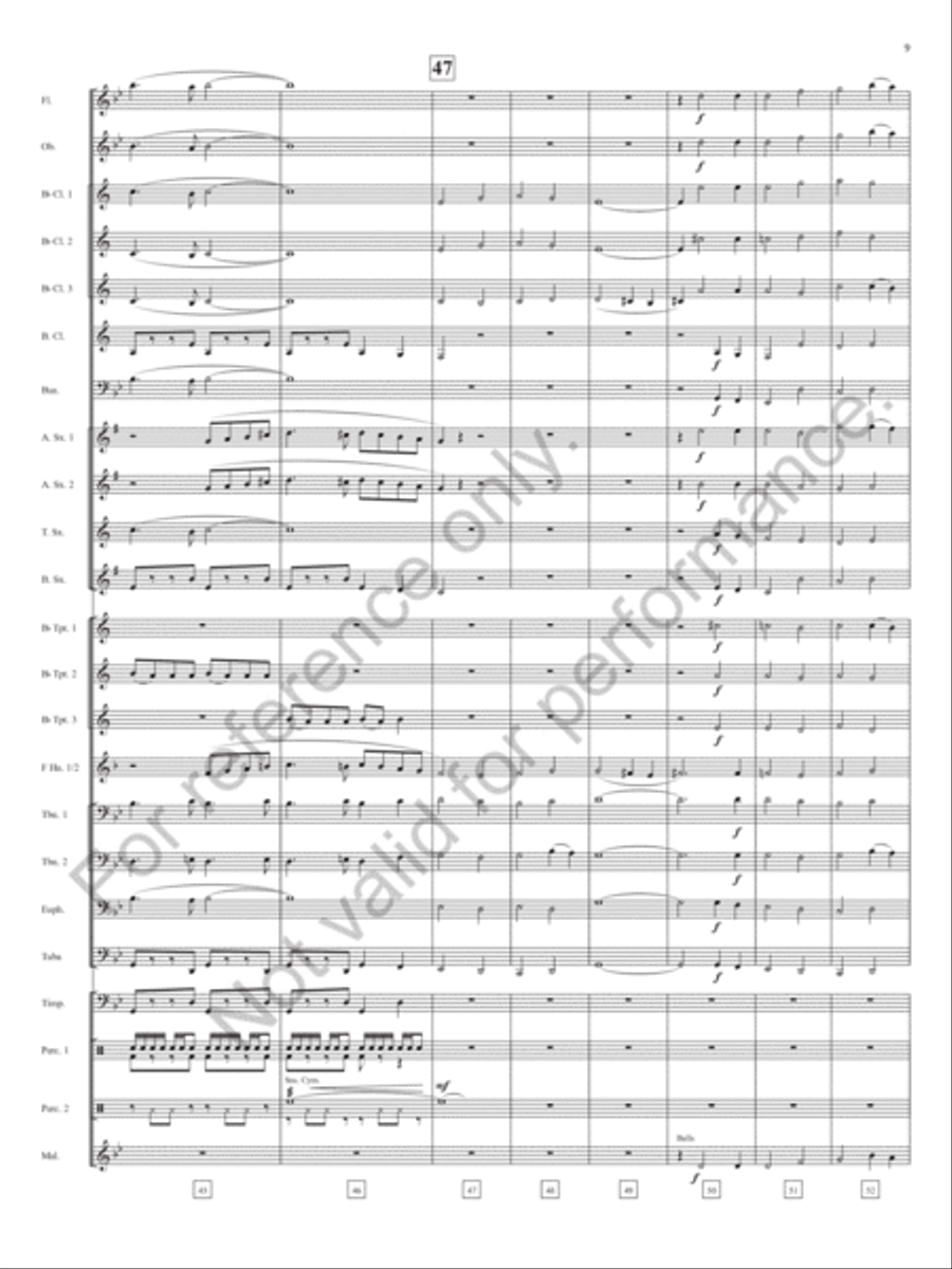 Praeludium Praeludium Concert Band scores gallery preview page 10