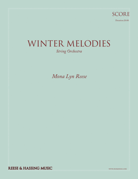 Winter Melodies for String Orchestra image number null