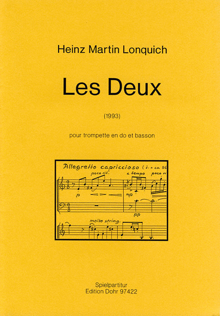 Les Deux pour trompette en do et basson (1993)