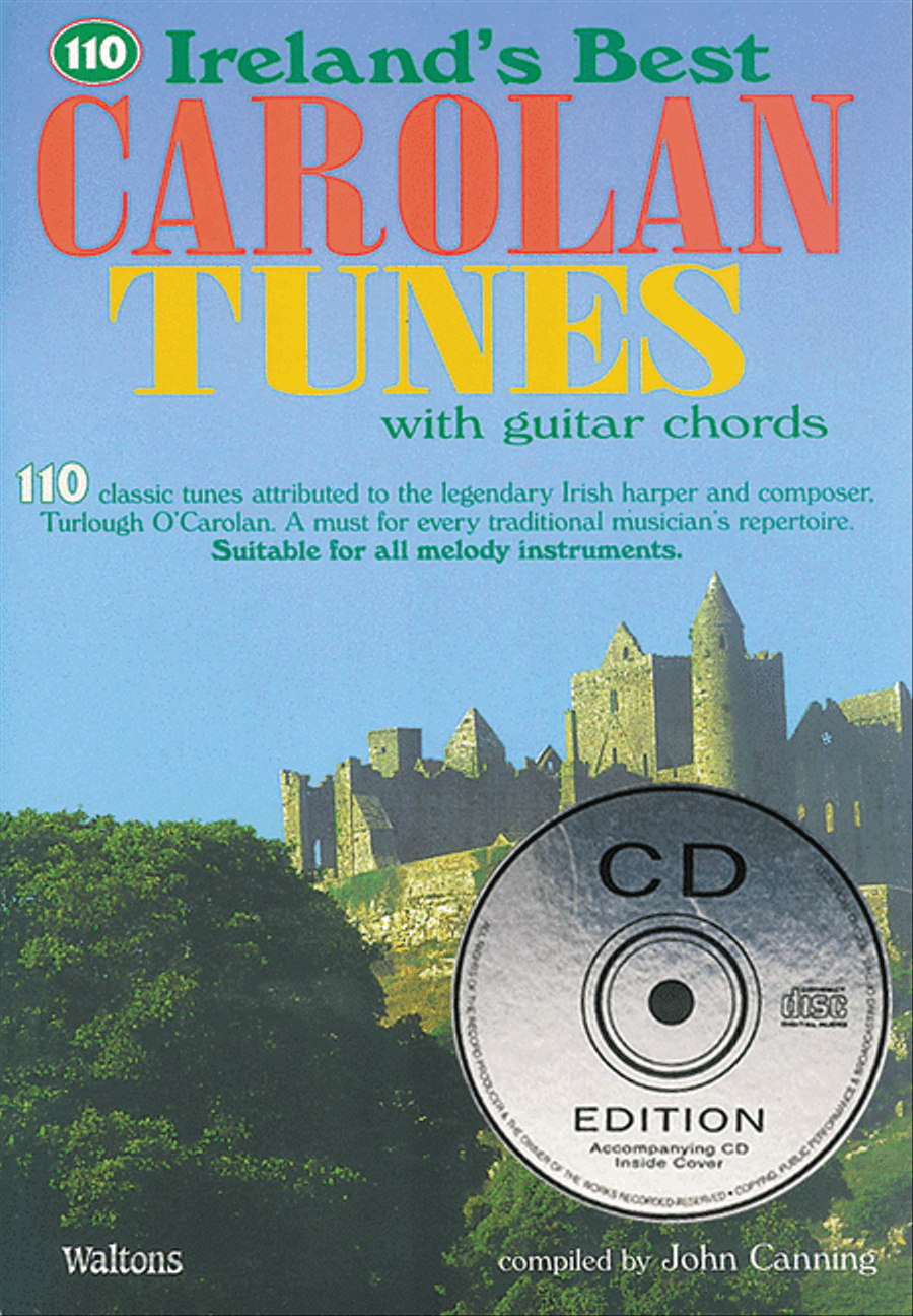 110 Ireland's Best Carolan Tunes Guitar scores gallery preview page 1