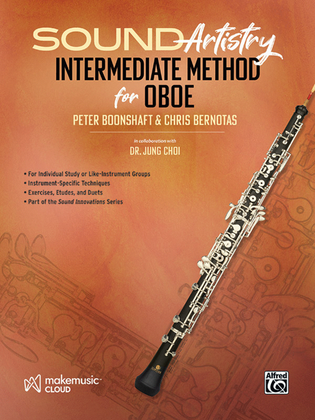 Book cover for Sound Artistry Intermediate Method for Oboe
