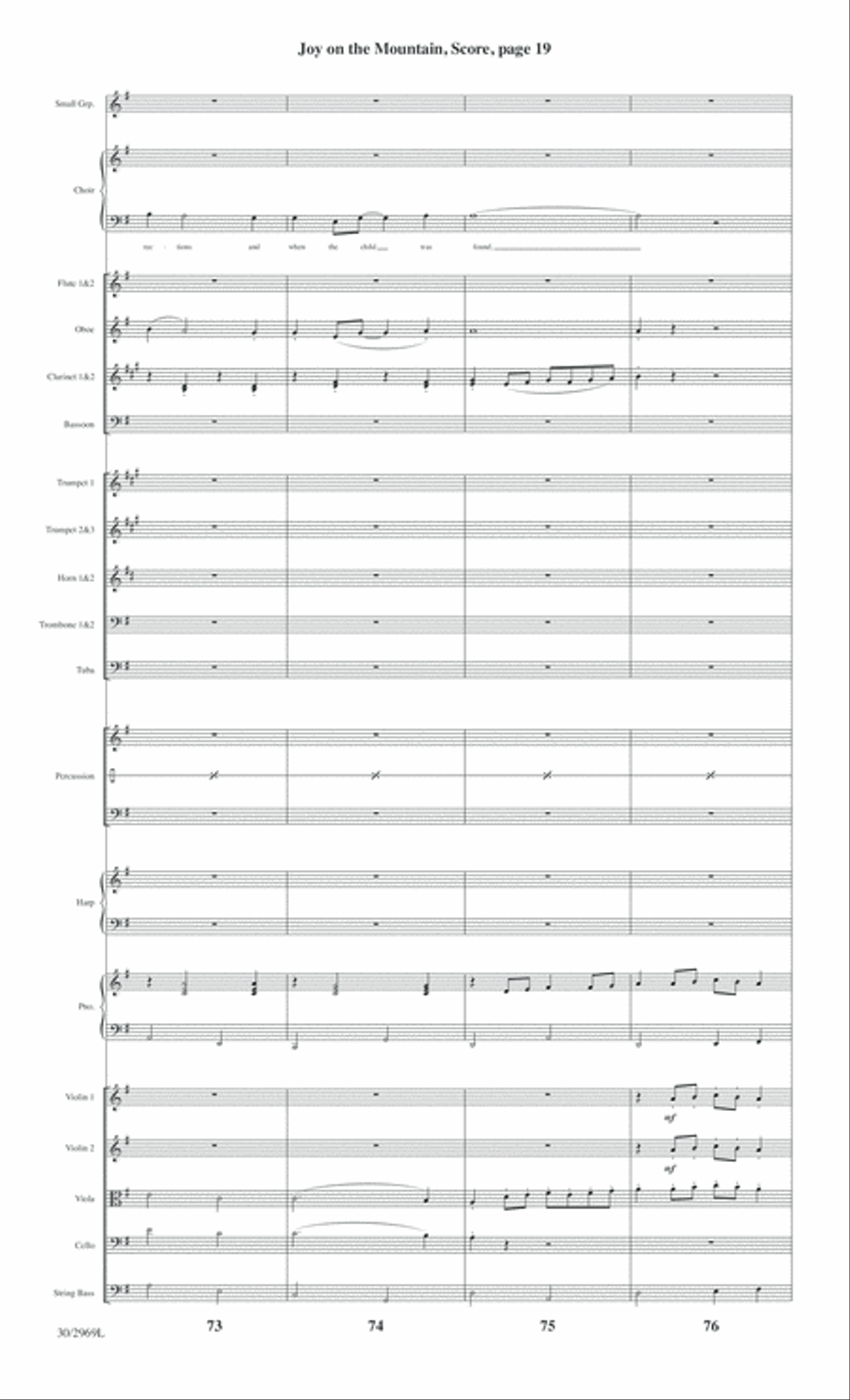 The Heart of Christmas - Full Score Choir scores gallery preview page 148