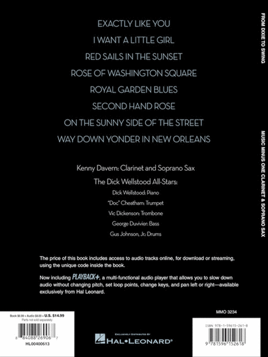 From Dixie to Swing Clarinet scores gallery preview page 4