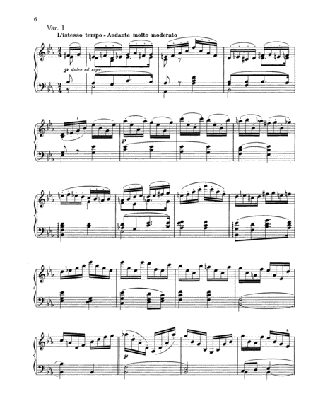 Variations on a theme by Robert Schumann, Op. 23