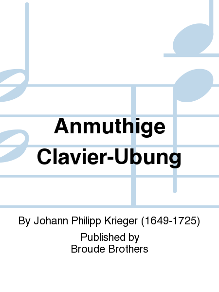 Anmuthige Clavier-Ubung. PF 162.