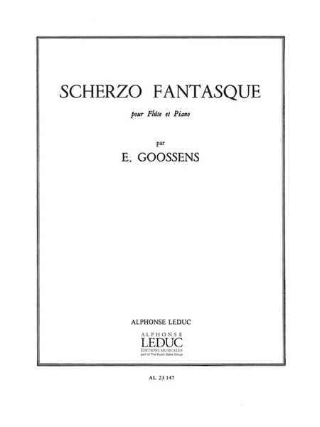 Scherzo Fantastique (flute & Piano)