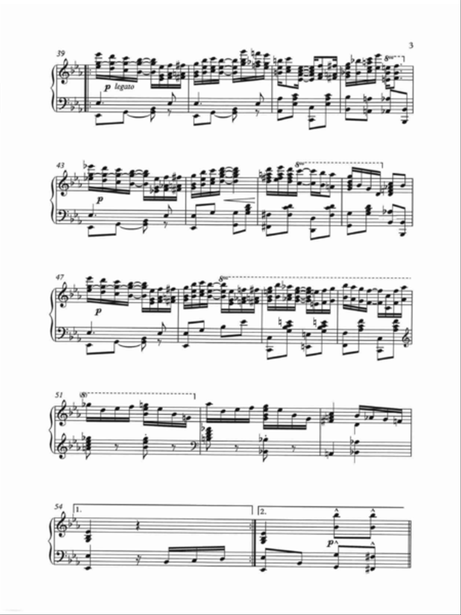 Trio Rags Piano Solo scores gallery preview page 4