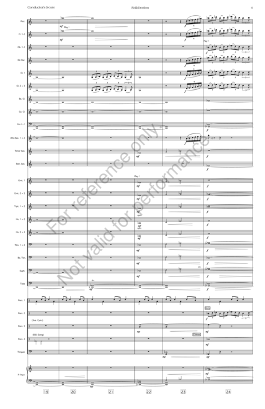 Sailabration Sailabration Concert Band scores gallery preview page 7