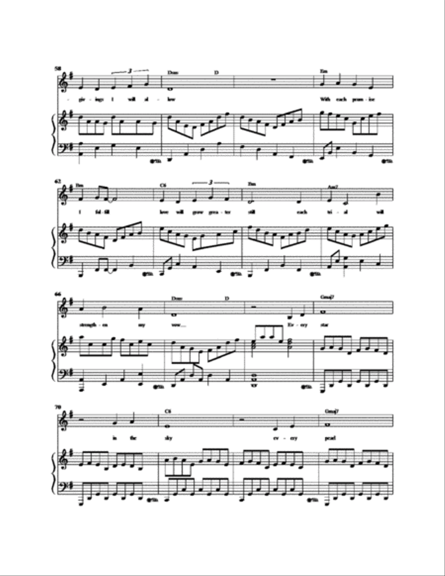 All the Love in the World Voice scores gallery preview page 6