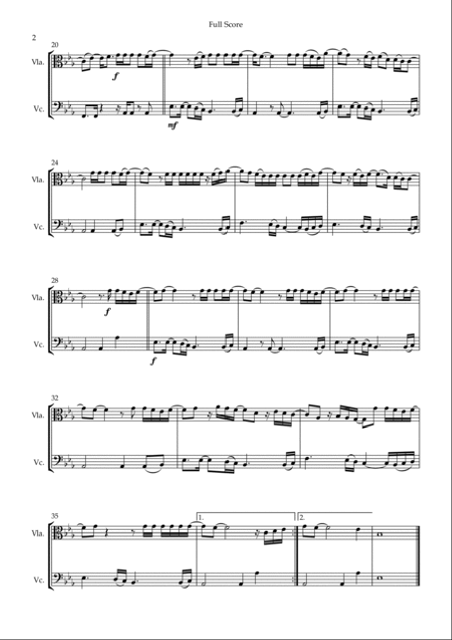 Mirrors String Duet scores gallery preview page 2