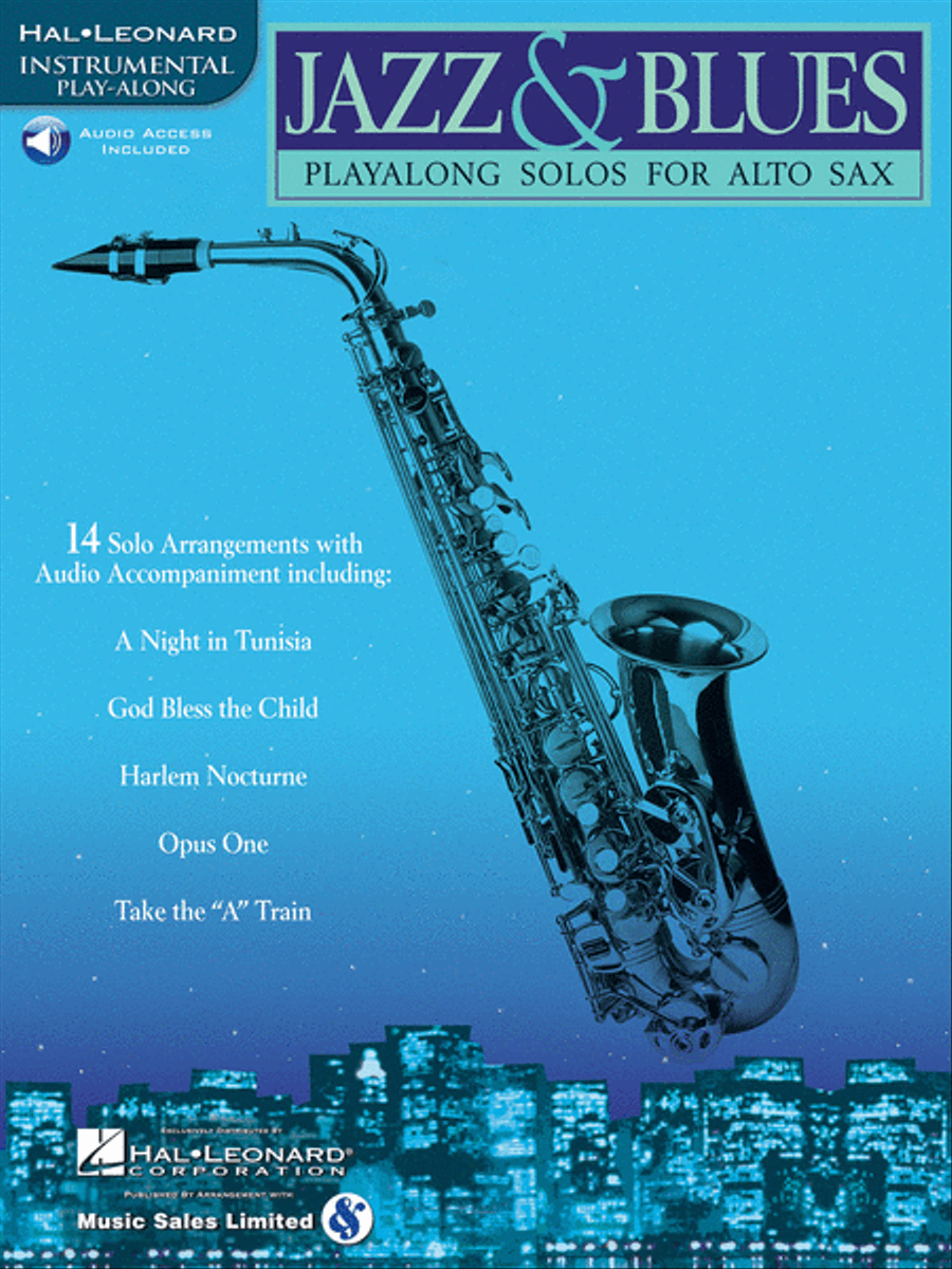 Jazz & Blues Alto Saxophone scores gallery preview page 1