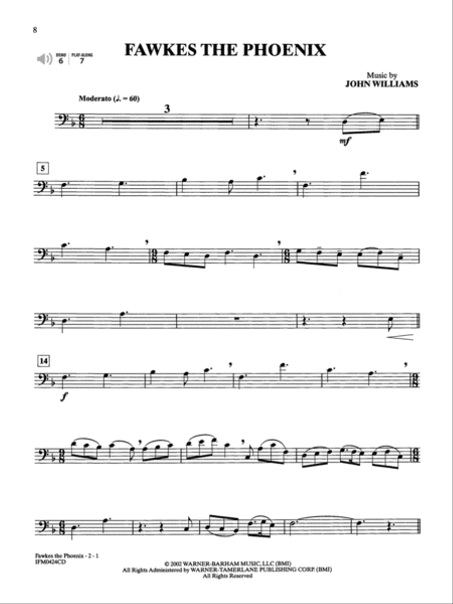 The Very Best of John Williams - Trombone (Book/digital download)