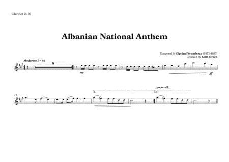 Albanian National Anthem for Symphony Orchestra (KT Olympic Anthem Series) image number null