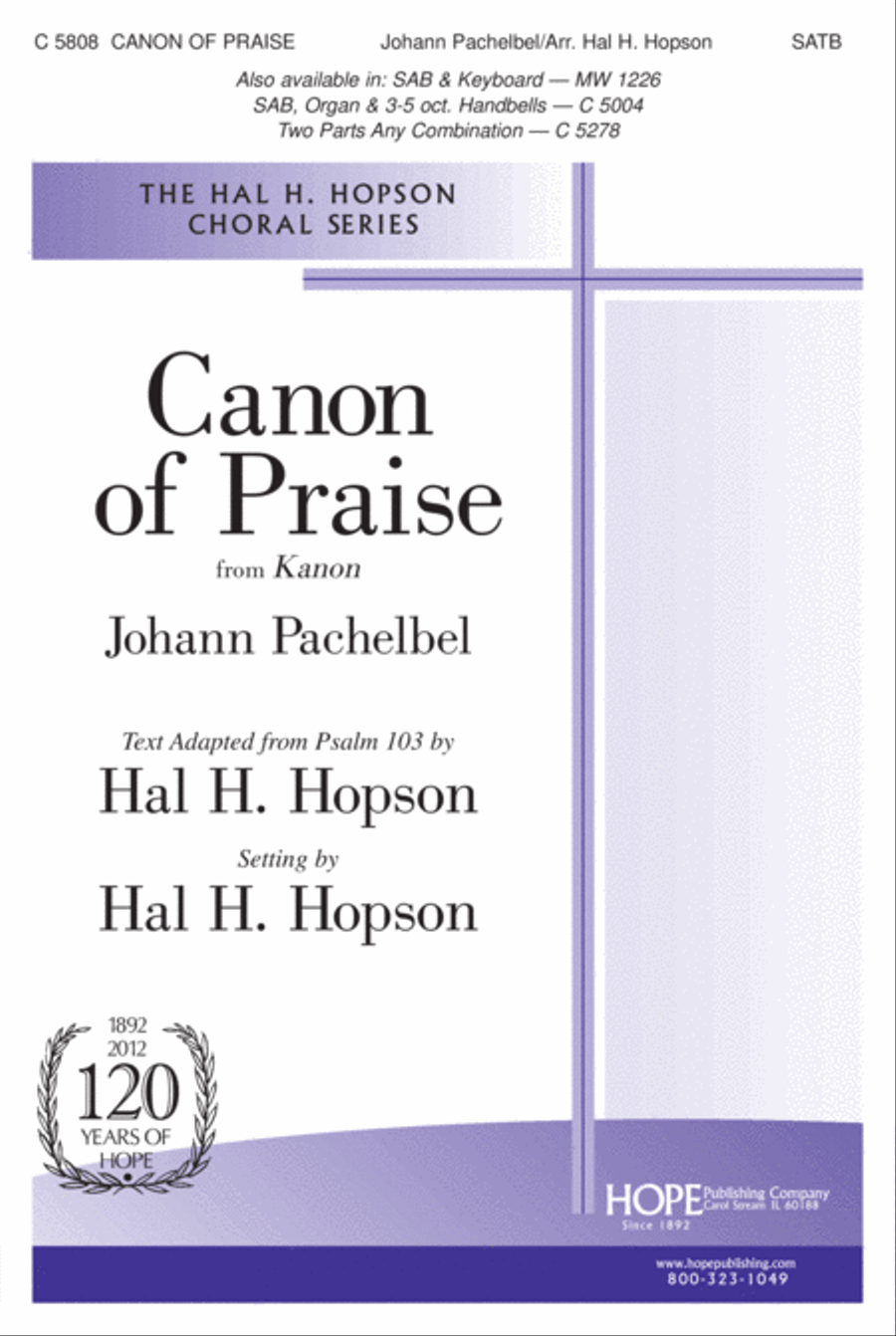 Canon of Praise 4-Part scores gallery preview page 2