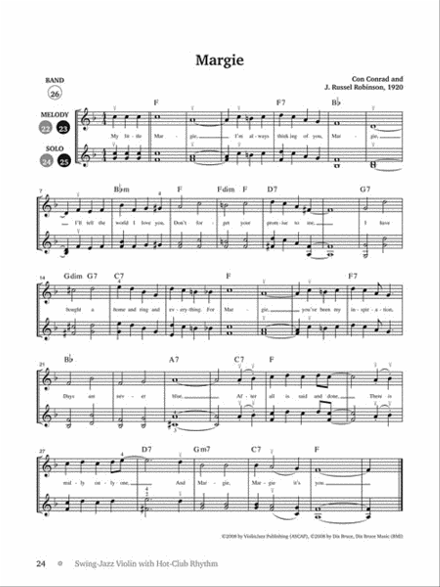 Swing Jazz Violin with Hot-Club Rhythm String Quartet scores gallery preview page 6