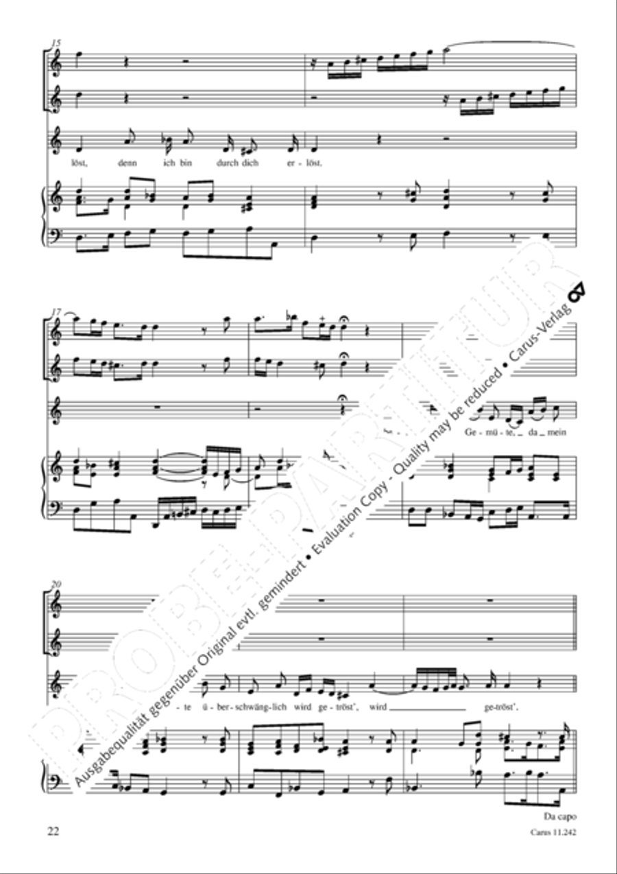 Flauto e voce IX Recorder scores gallery preview page 23