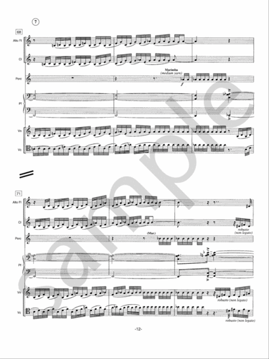 Ad Parnassum Chamber Music scores gallery preview page 13