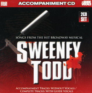 Book cover for Sweeney Todd (Karaoke CD)