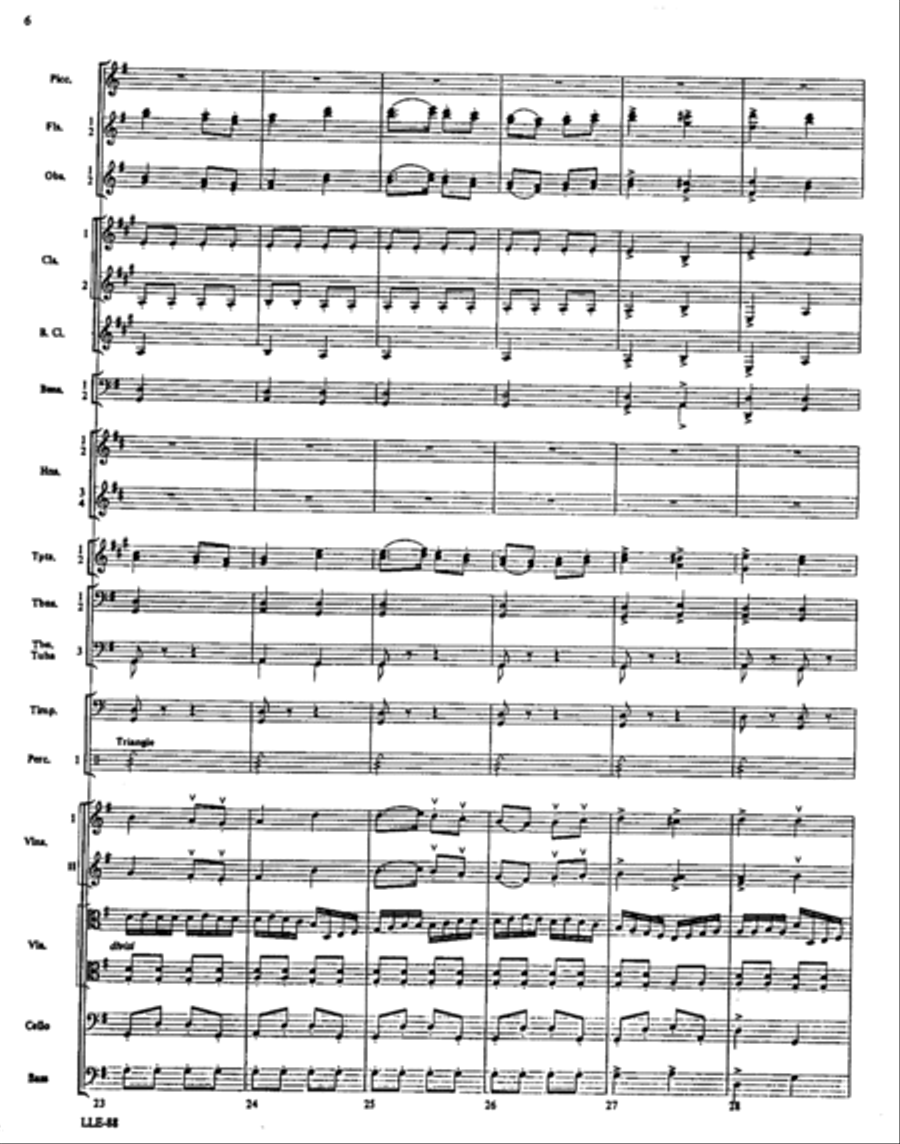 The Nutcracker Ballet: Mother Ginger Orchestra scores gallery preview page 5