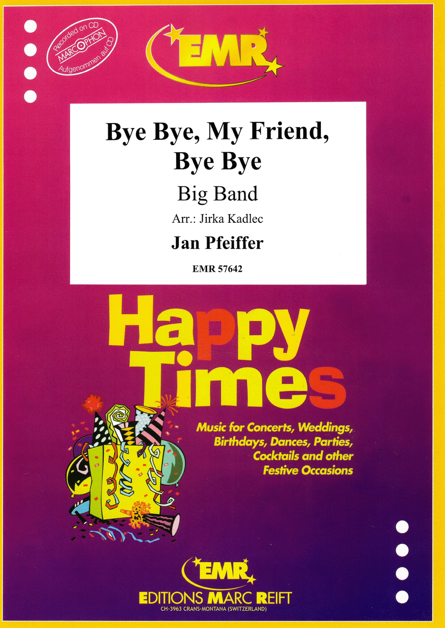 Bye Bye, My Friend, Bye Bye Big Band scores gallery preview page 1
