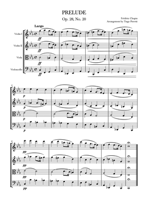 Prelude in C minor, Op. 28, No. 20