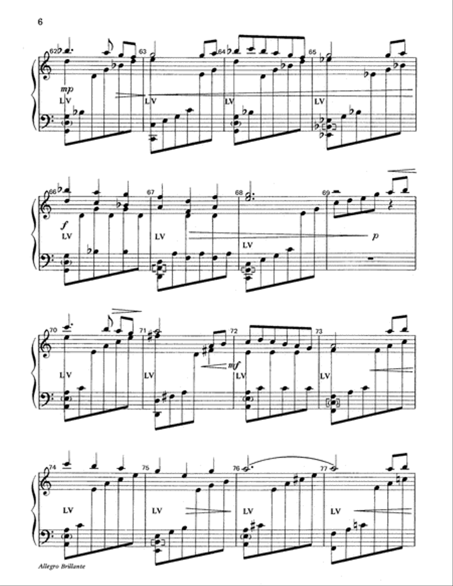 Allegro Brillante Allegro Brillante 5-Octaves scores gallery preview page 6
