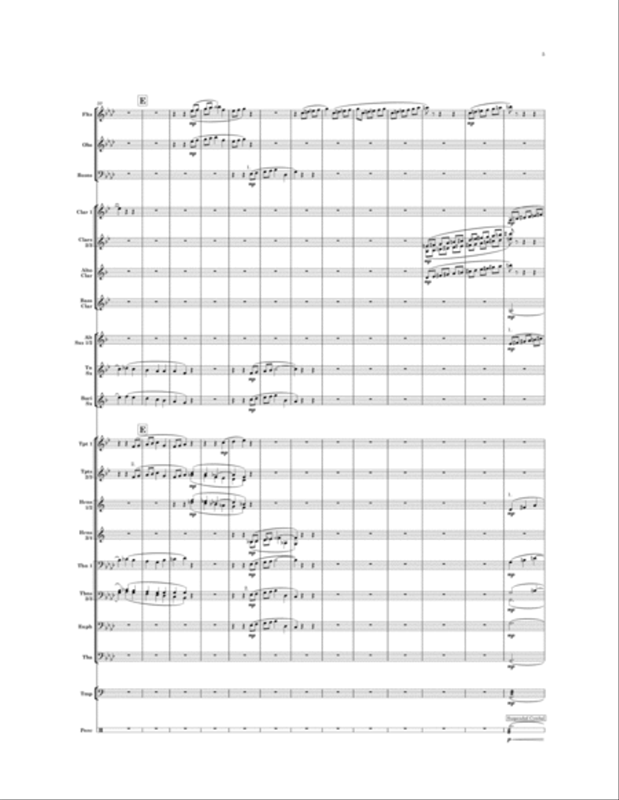 My Love's an Arbutus My Love's an Arbutus Concert Band scores gallery preview page 5