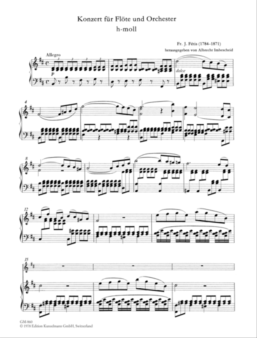Concerto for flute Flute Solo scores gallery preview page 2