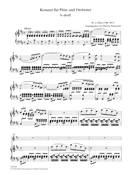 Concerto for flute