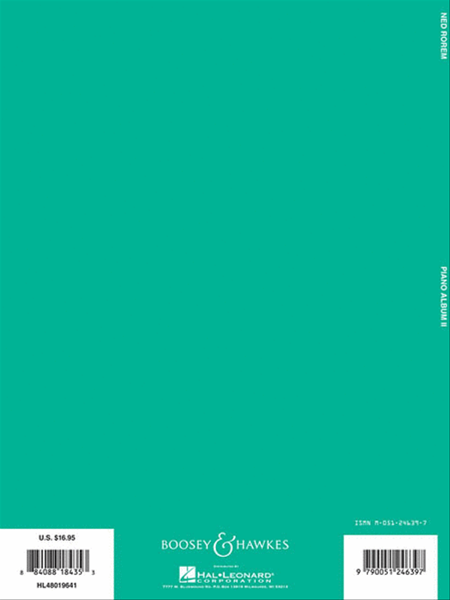 Piano Album II Piano Album II Piano Solo scores gallery preview page 2