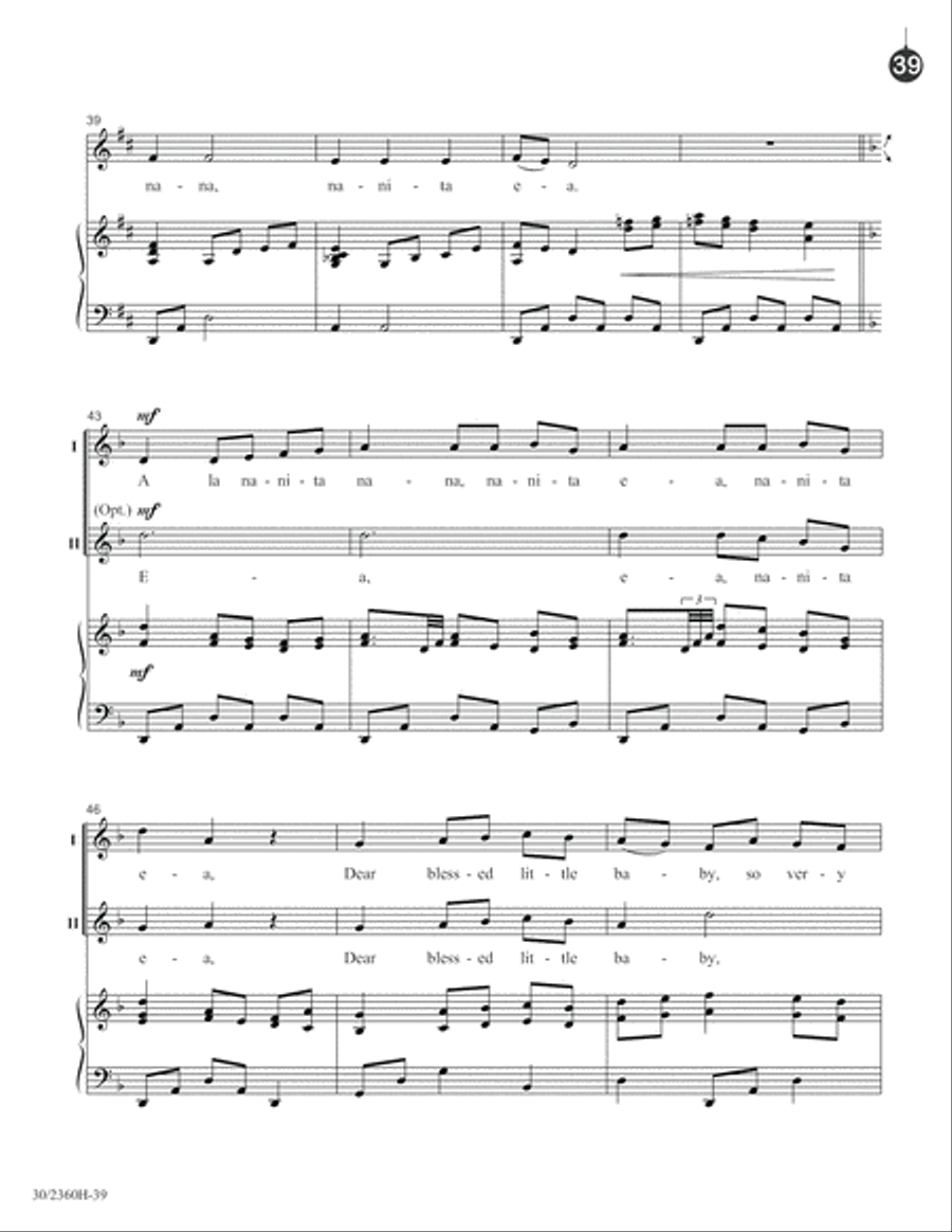 It's Christmas Everywhere! Unison Choir scores gallery preview page 40