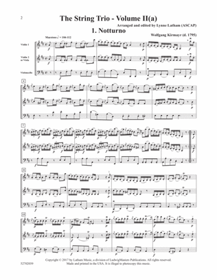 The String Trio: Vol. II(a)