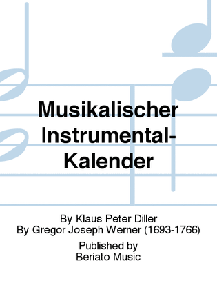 Musikalischer Instrumental-Kalender
