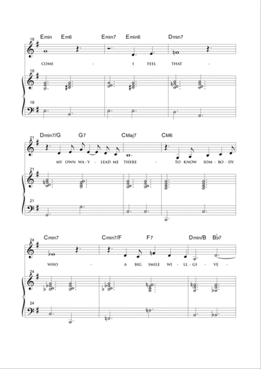 Mistery Mistery Piano, Vocal, Guitar scores gallery preview page 3