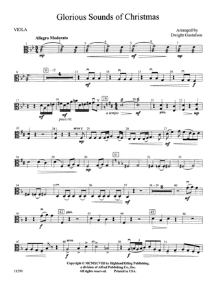 Glorious Sounds of Christmas: Viola