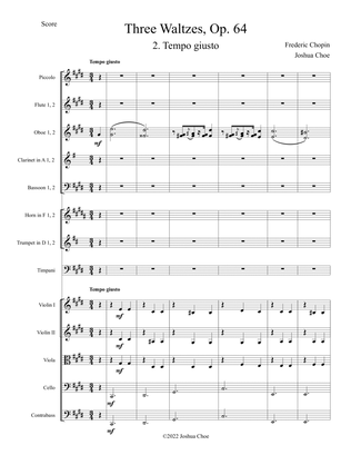 Waltz No. 7 in c-sharp minor, Op. 64, No. 2