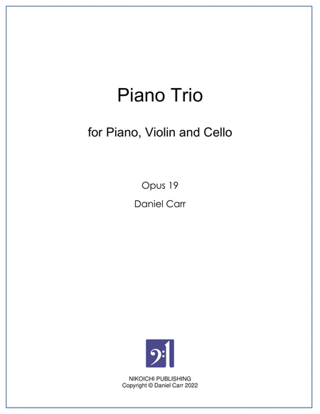 Piano Trio for Violin, Cello and Piano - Opus 19 image number null