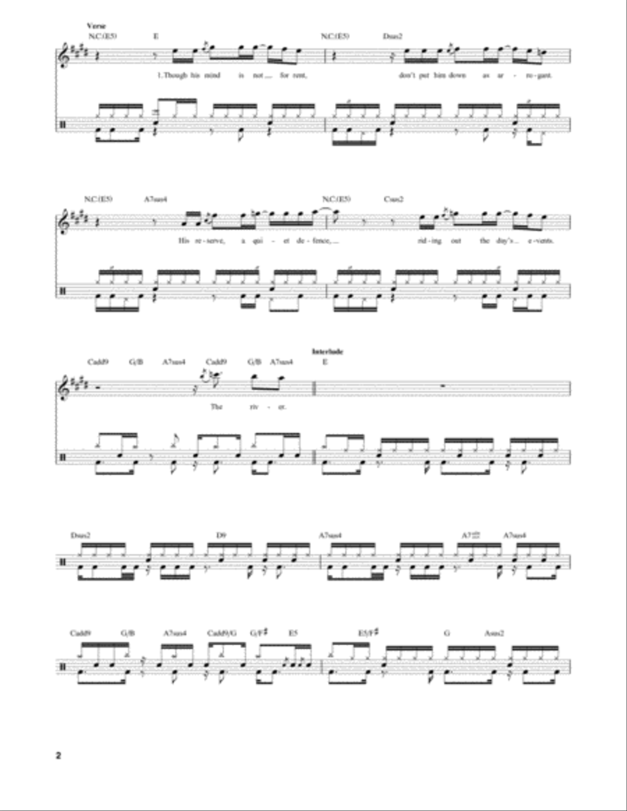 Tom Sawyer Drum Set scores gallery preview page 2