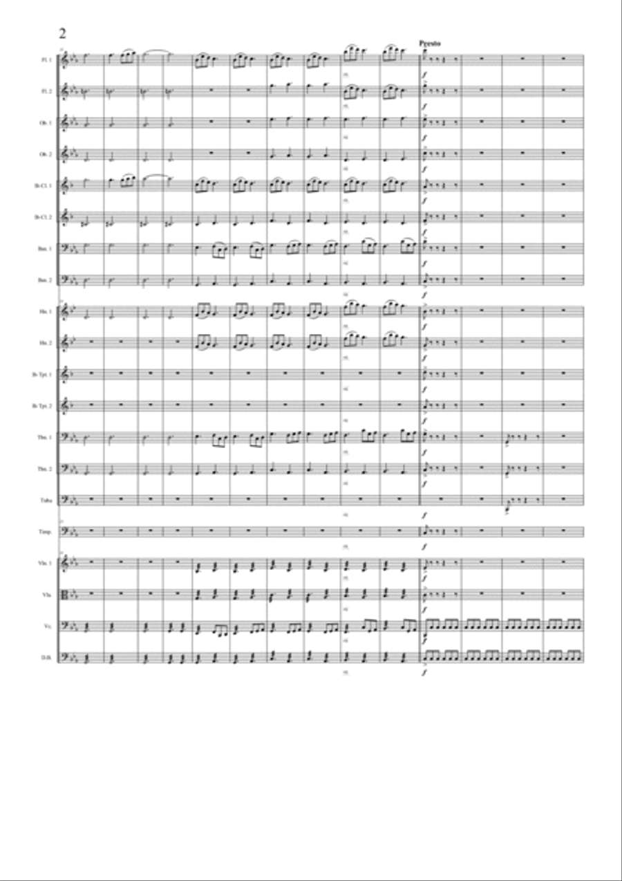 Storm, op. 3 Full Orchestra scores gallery preview page 4