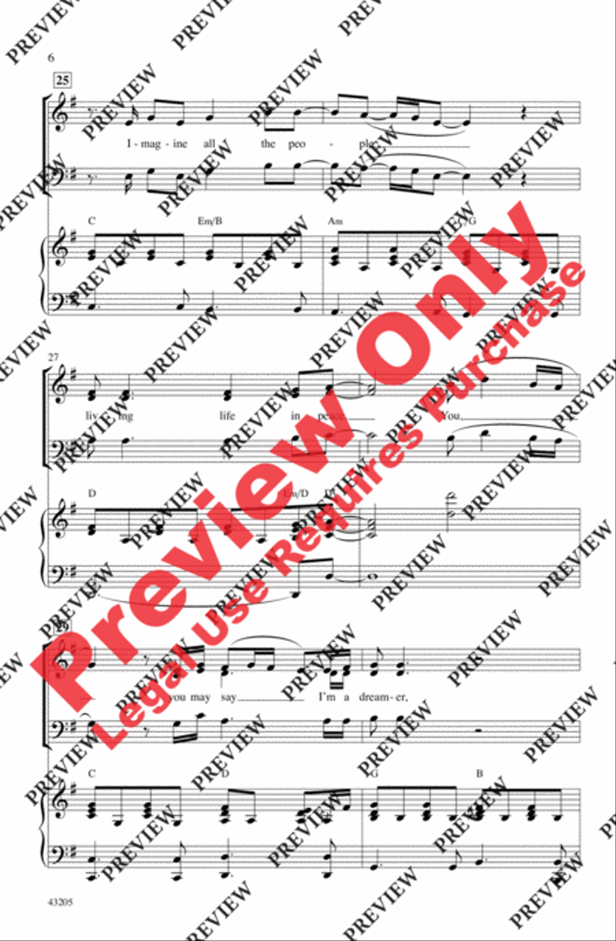 Imagine 3-Part scores gallery preview page 17
