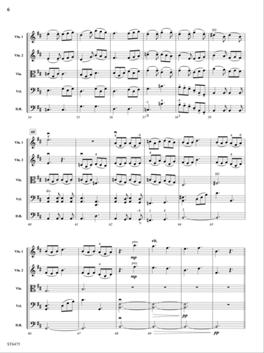 Dynasty: Score String Orchestra scores gallery preview page 6