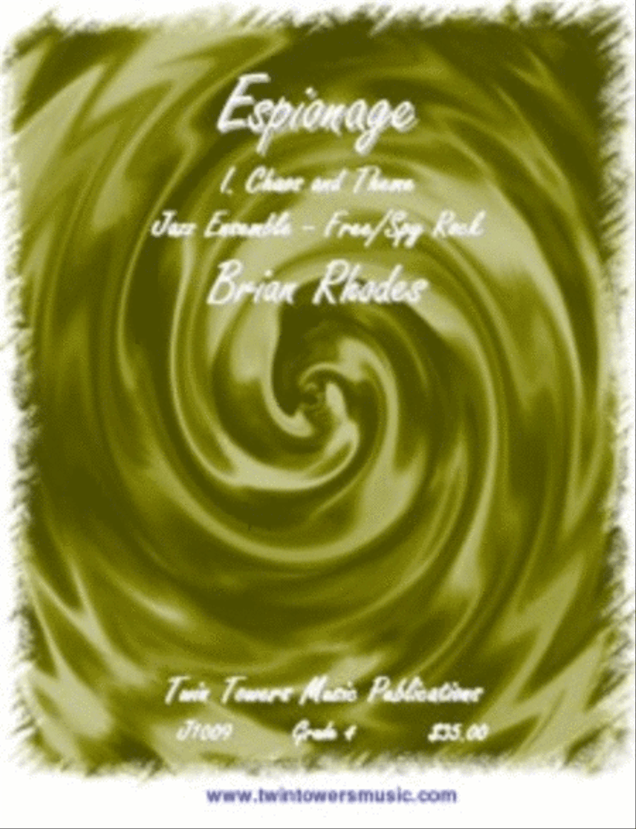 Espionage 1 Espionage 1 Jazz Ensemble scores gallery preview page 1