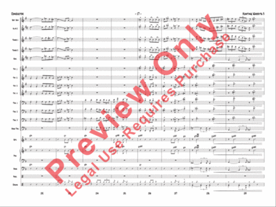 Hunting Wabbits 3 (Get Off My Lawn) Jazz Ensemble scores gallery preview page 20