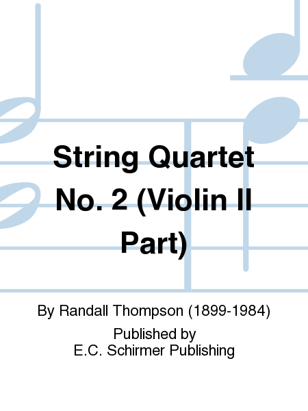 String Quartet No. 2 (Violin II Part)