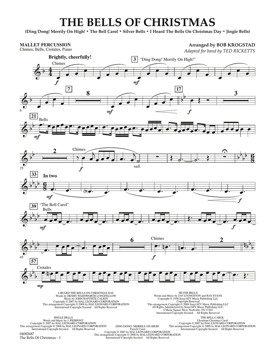 The Bells Of Christmas - Mallet Percussion