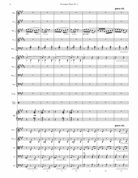 Norweigan Dance No. 2 (Score & Parts) image number null