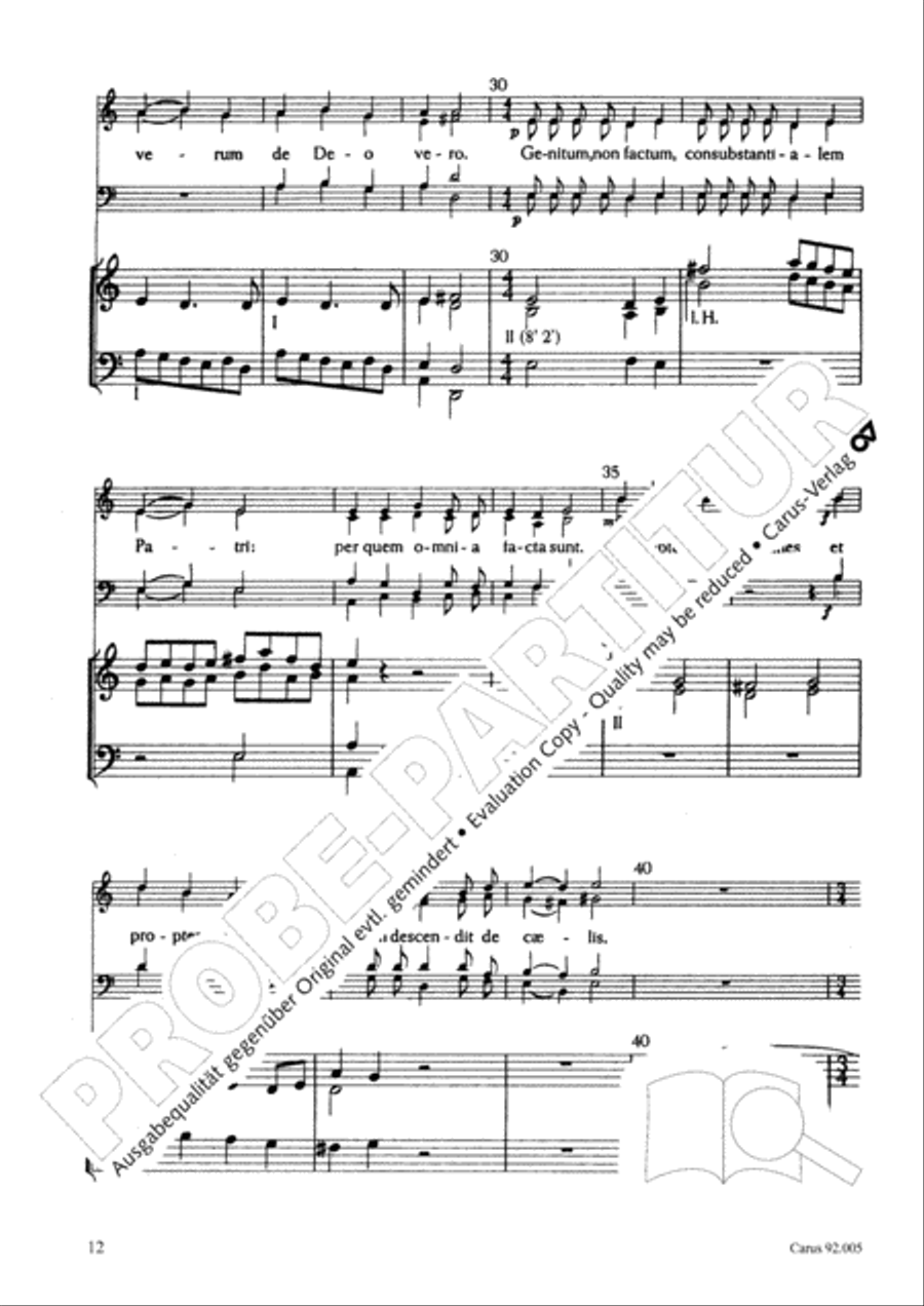 Mass Mass 4-Part scores gallery preview page 13