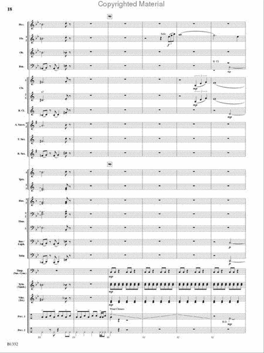 Thunderscape Concert Band scores gallery preview page 19