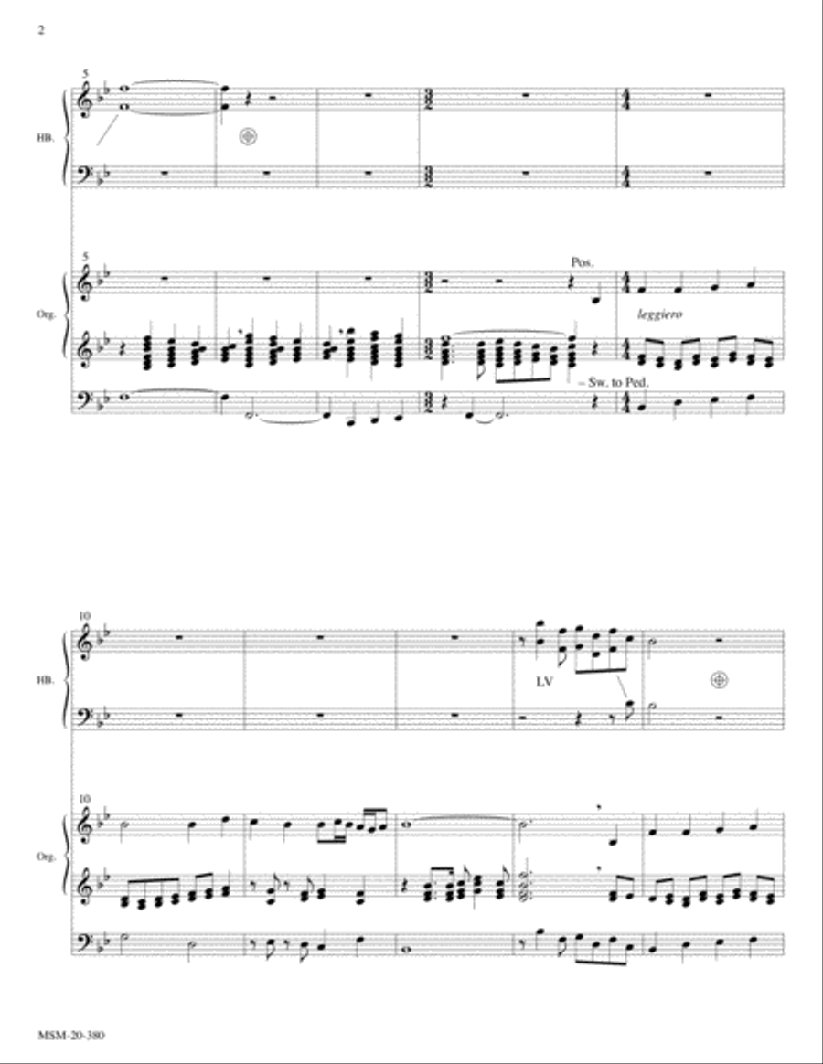 All Glory, Laud, and Honor Choir scores gallery preview page 3