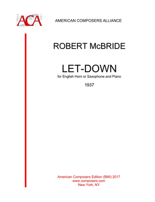 [McBride] Let-Down, Warm-Up